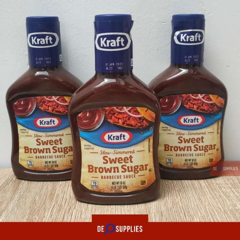 Jual Kraft Sweet Brown Sugar Barbecue Sauce 510gr BBQ Saus Barbeque