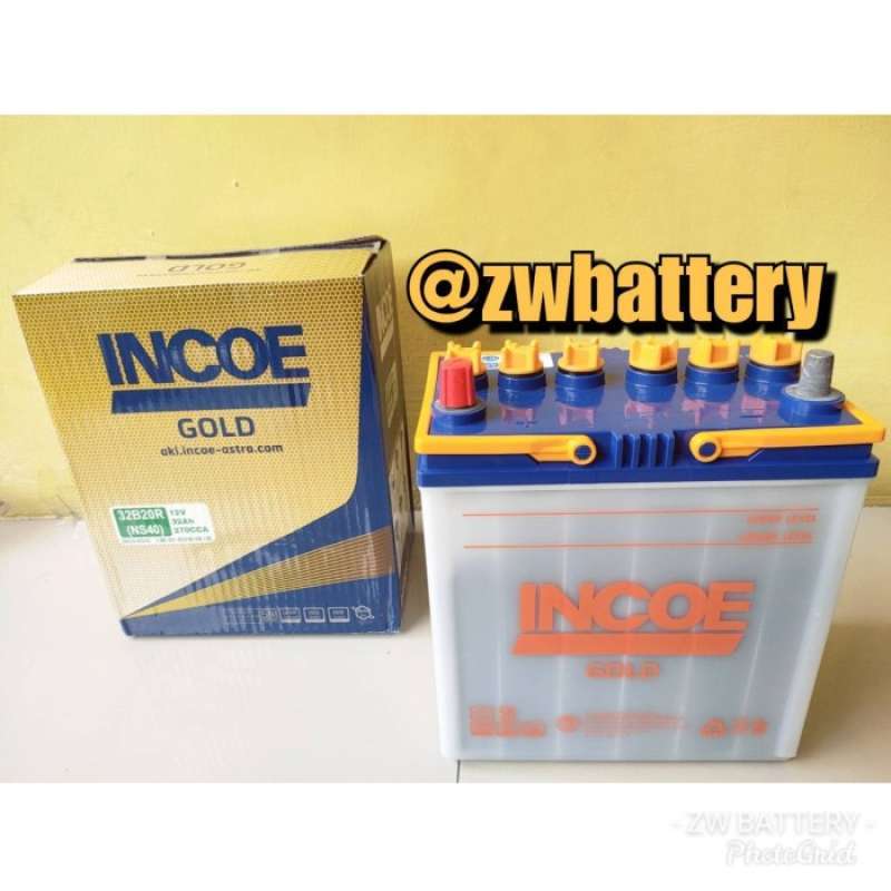 Jual Aki Mobil Avanza -Xenia -Terios -Rush -Luxio NS40 INCOE GOLD Aki
