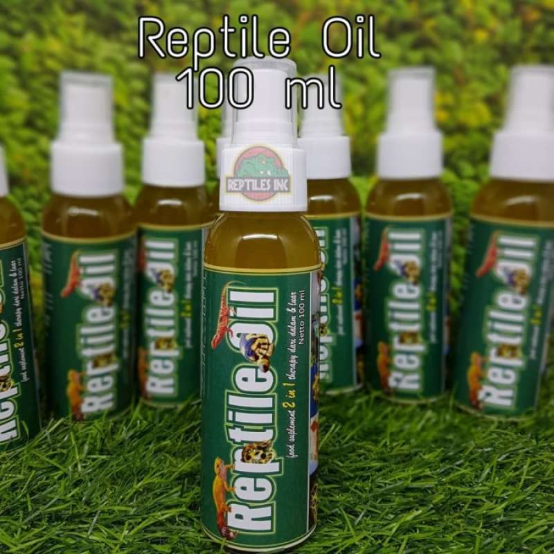 Promo Reptile Oil Suplemen Vitamin Reptil / Kura Kura Torto / Kadal
