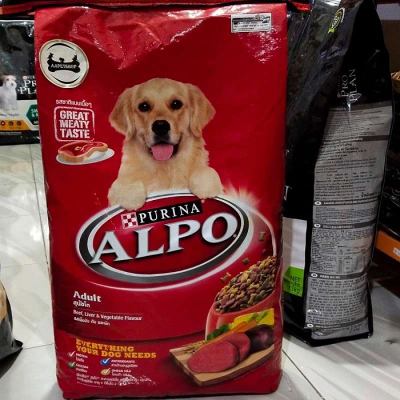 Jual dog food alpo beef liver vegetable 10kg di Seller Enigma Kapuk