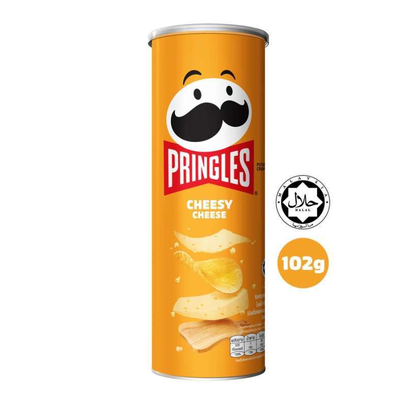 Jual Pringles Potato Crisps Cheesy Cheese 102g di Seller BisQuitto Shop