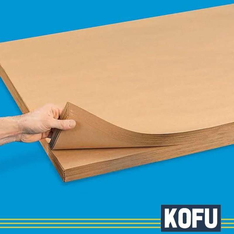 Jual kraft paper 80 cm x 100 cm /samsons paper/ kertas lembaran