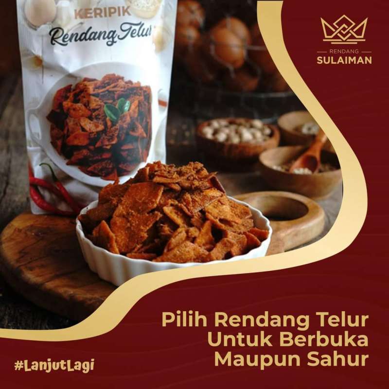 Jual Keripik Rendang Telur Sulaiman Premium Quality di Seller Hokki.id ...
