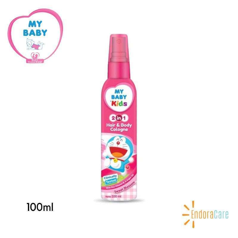 Jual MY BABY Kids 2in1 Hair & Body Cologne Parfum Anak Doraemon 100ml