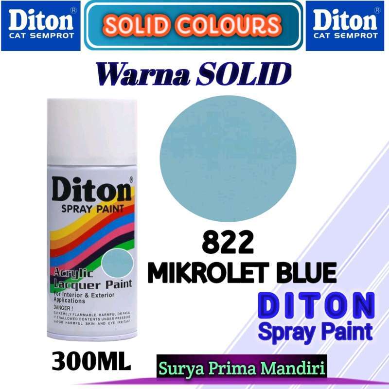 Jual 822 MIKROLET BLUE DITON STANDAR MIKROLET BLUE 300cc Cat Semprot ...