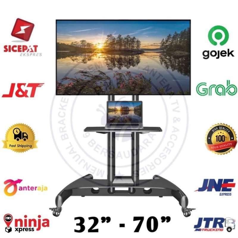 Jual Braket Standing Tv Led Bracket Tv Stand 32 40 43 50 55 60 65 70 75 ...