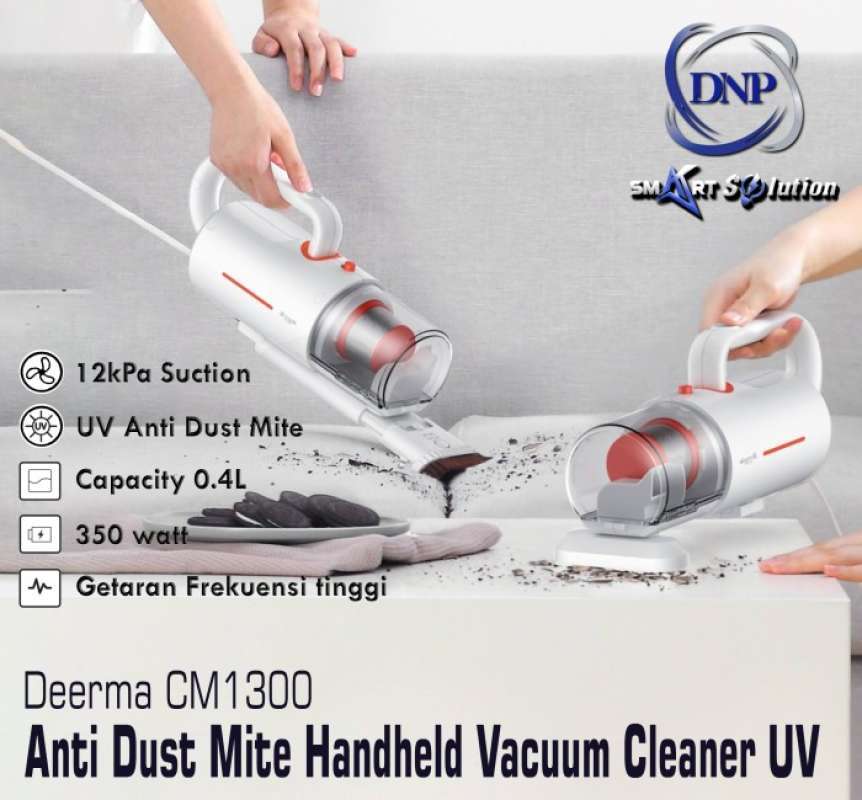 Jual DEERMA CM1300 Vacuum Vacum Cleaner Tungau Kasur Sofa ANTI UV MITES