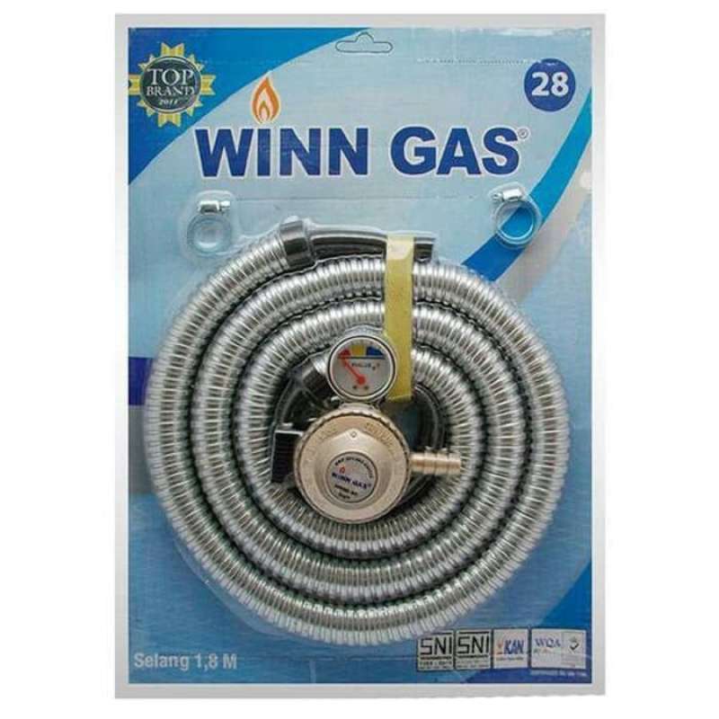 Promo SELANG PAKET WINN GAS 1,8METER WINNGAS 1.8M TERJAMIN Diskon 1% di