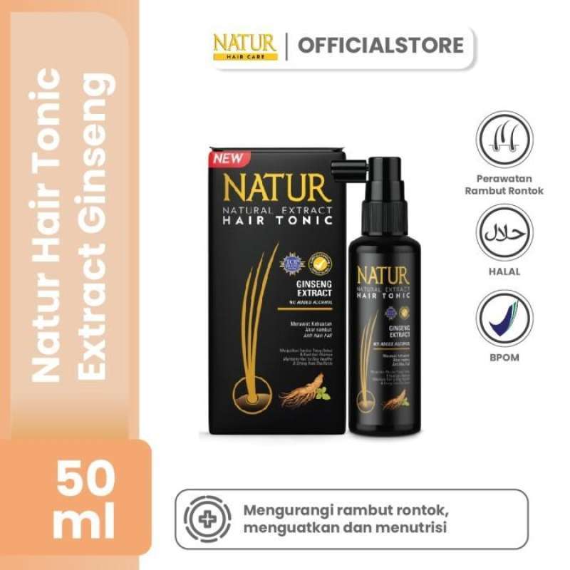 Jual NATUR Hair Tonic Ginseng 50 ML di Seller All in One Supermarket