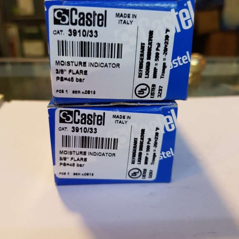 Jual CASTEL MOISTURE INDICATOR/ SITE GLASS 3/8 FLARE di Seller Kratos