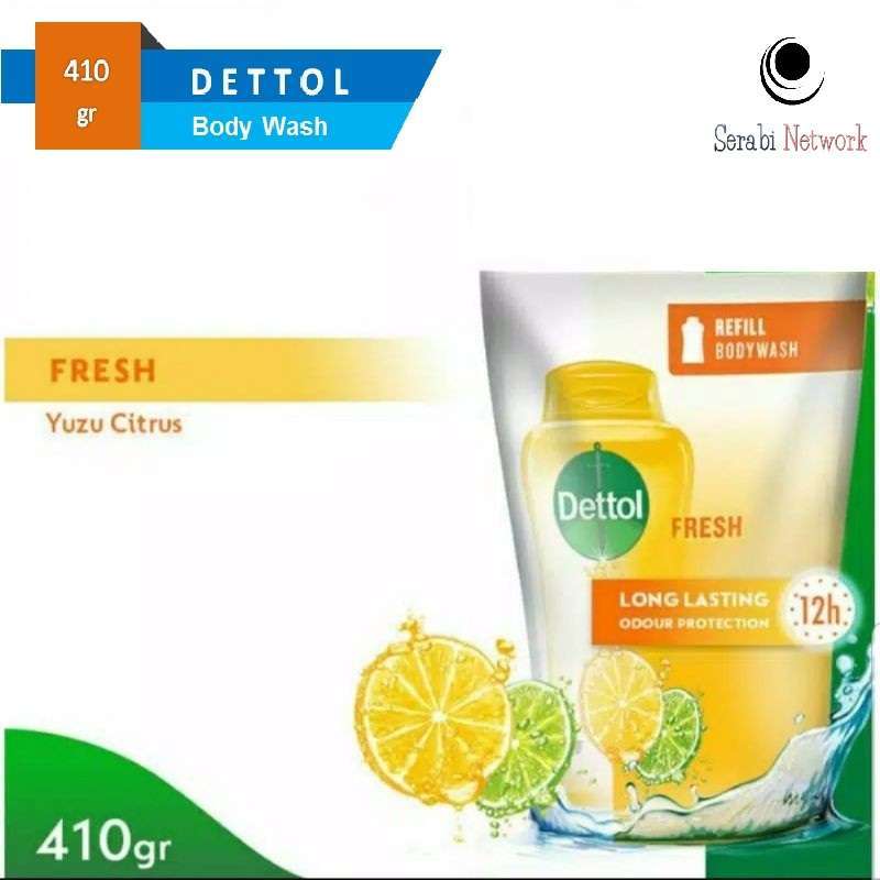 Promo Dettol Body Wash Yuzu Citrus 410gr Diskon 35 di Seller Serabi