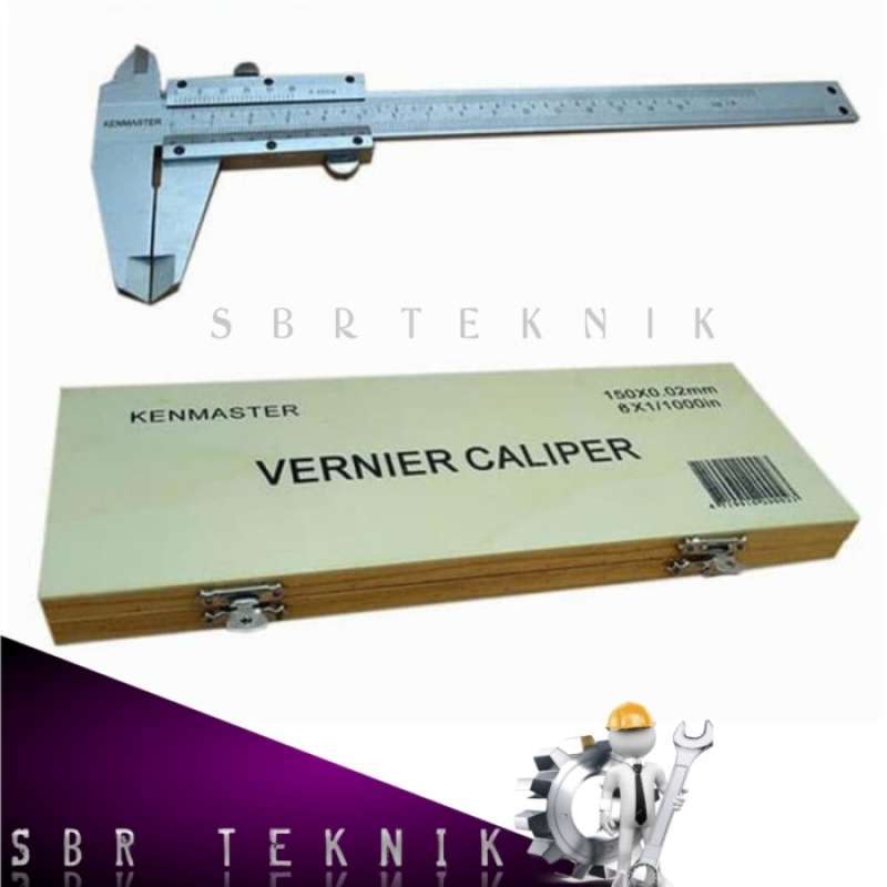 Jual Vernier Caliper 6 Inch Sigmat Jangka Sorong Manual 0 150 mm