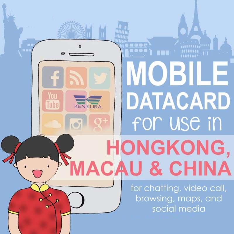 Jual 30 Days kuota 10GB Sim Card China Hong kong Macau Mobile Data Card - - 30 Hari di Seller