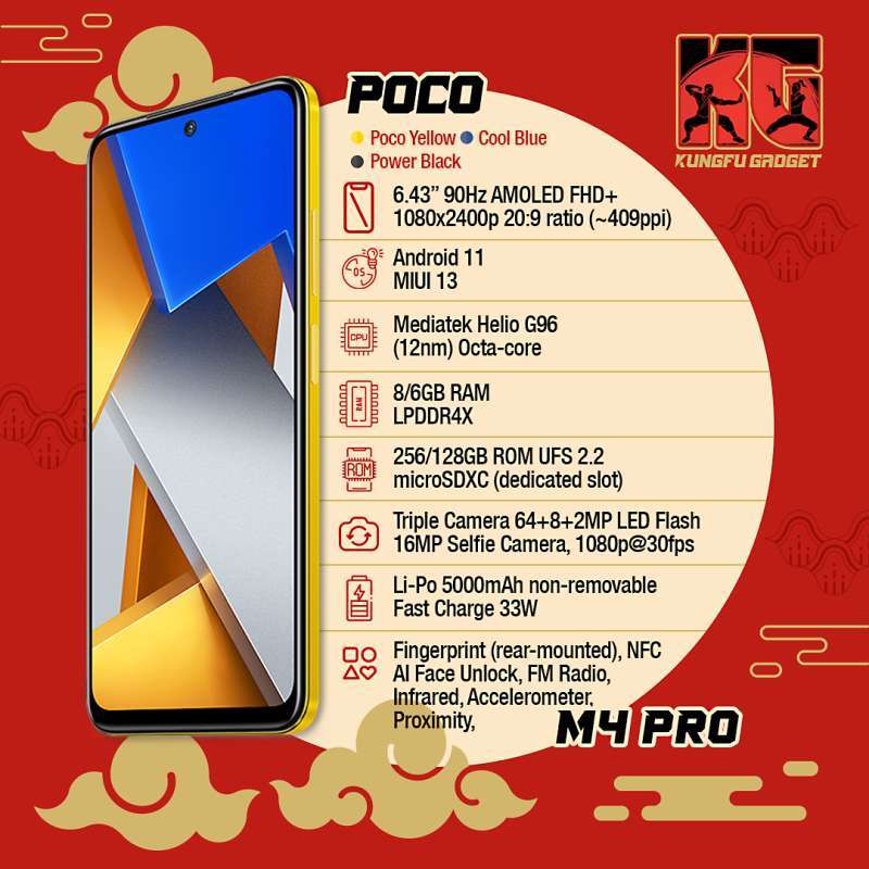 Jual Xiaomi Poco M4 Pro 8/256 RAM 8GB ROM 256GB Garansi Resmi Indonesia ...