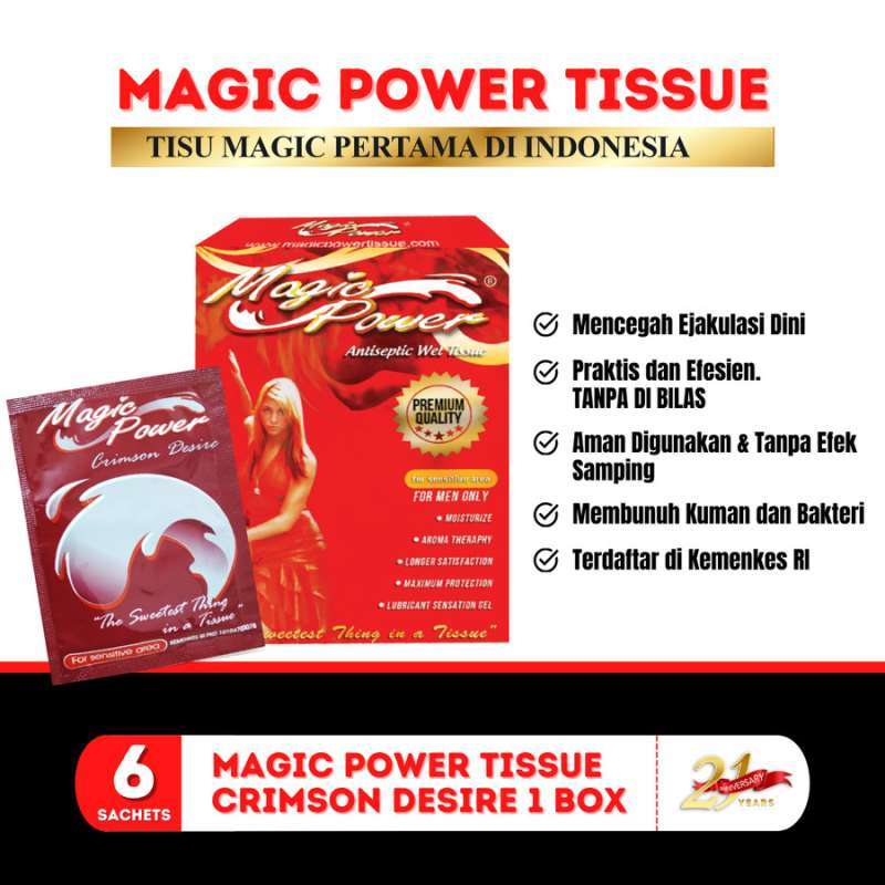 Magic Power Crimson Gratis Ongkir 🔥 Harga Murah Mei 2026