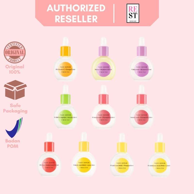 Jual DEAR ME BEAUTY face serum niacinamide bakuchiol hyaluronic SINGLE