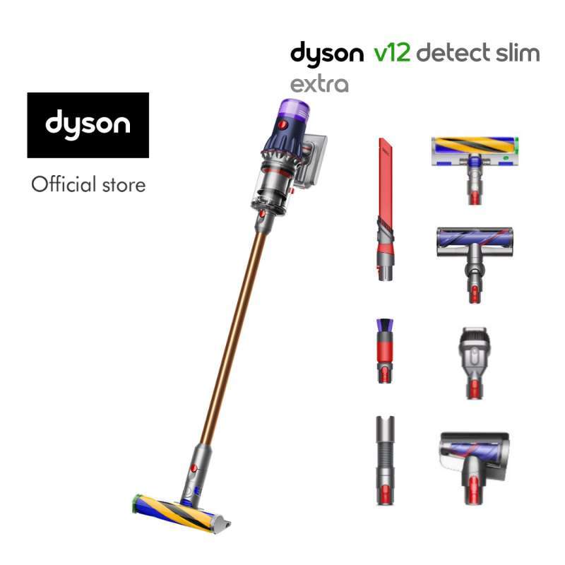 Jual Dyson V12 Detect Slim ™ Extra (Prussian Blue) Cordless Vacuum Cleaner di Seller Dyson