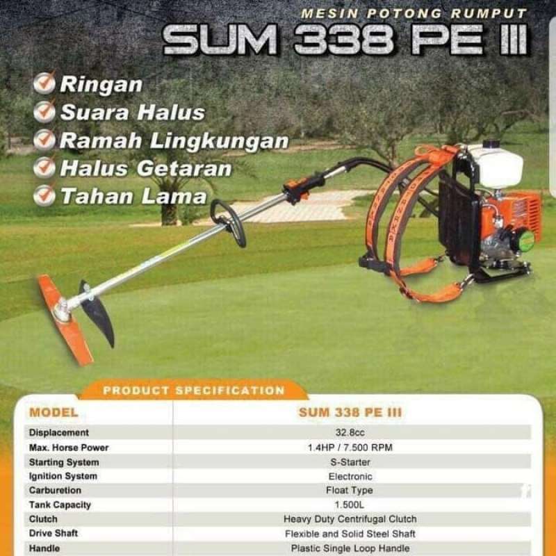 Jual Mesin Potong Rumput ProTanaka Sum 338 PE III di Seller Surya