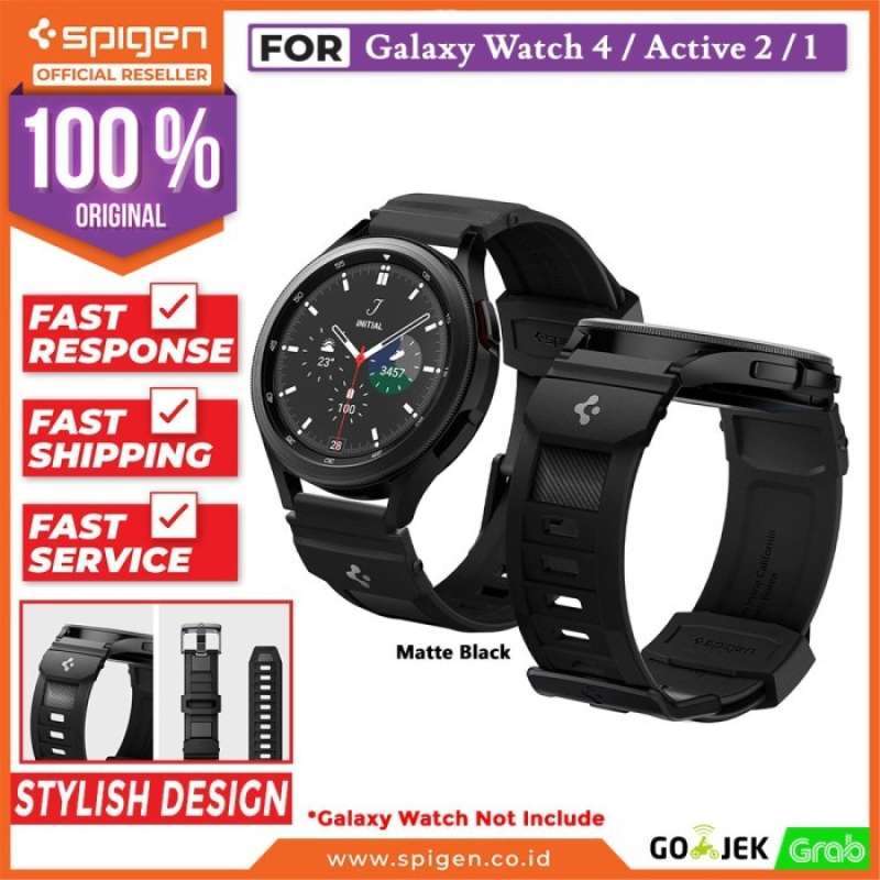 Jual Strap Galaxy Watch 4 / 3 Spigen Rugged Band 20mm Modern Sport Band