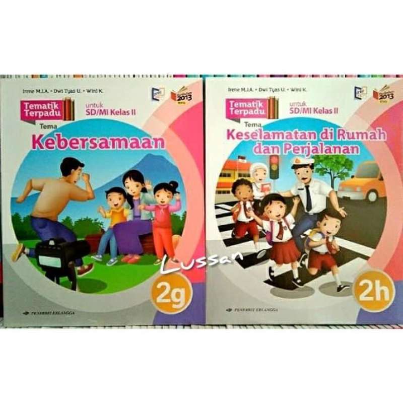 Jual Tematik 2g dan 2h erlangga. edisi K13 revisi di Seller LUSSAN BOOK ...