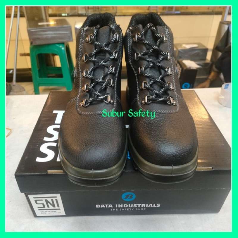 Jual Sepatu Safety Bata Industrial Darwin Black / Safety Shoes Bata