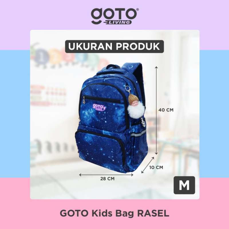 Tk Rasel Bul Jual Original!! Goto Rasel Tas Sekolah Anak Perempuan Ransel Tk Sd Kids ...