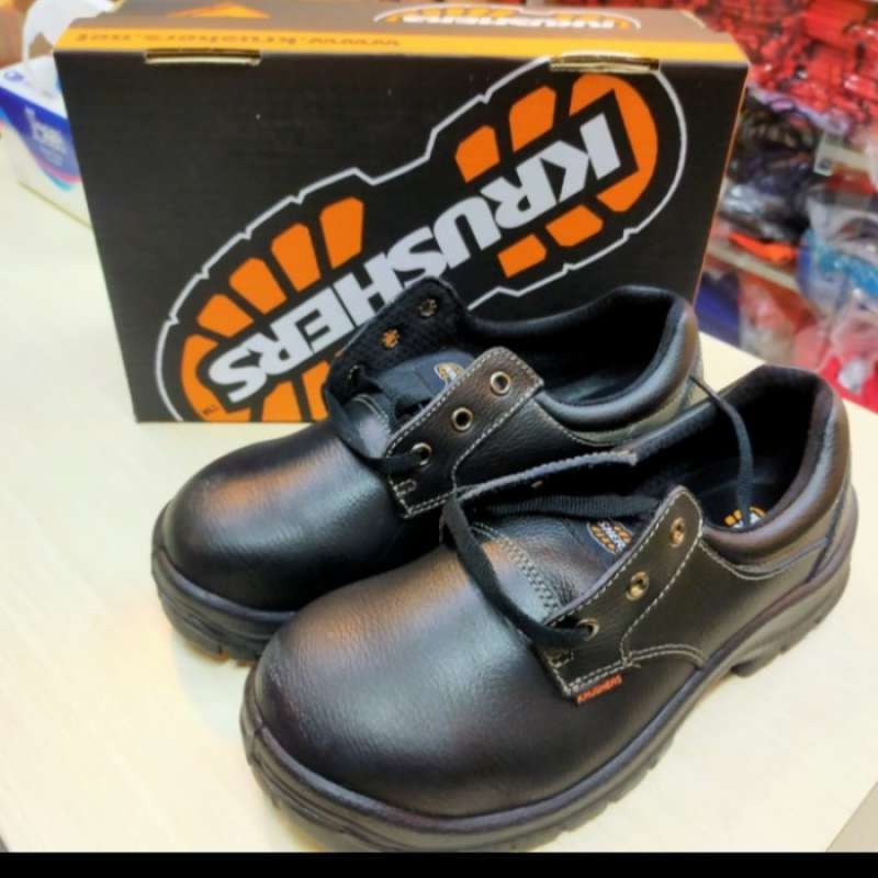 Jual Sepatu Safety Krusher Alaska Original/safety Shoes Krusher Alaska