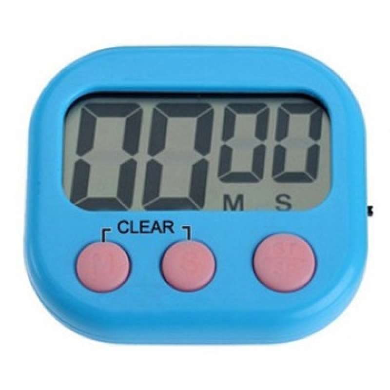 Jual JS118 Timer Masak Dapur LCD Kitchen Countdown Clock Switch On Off