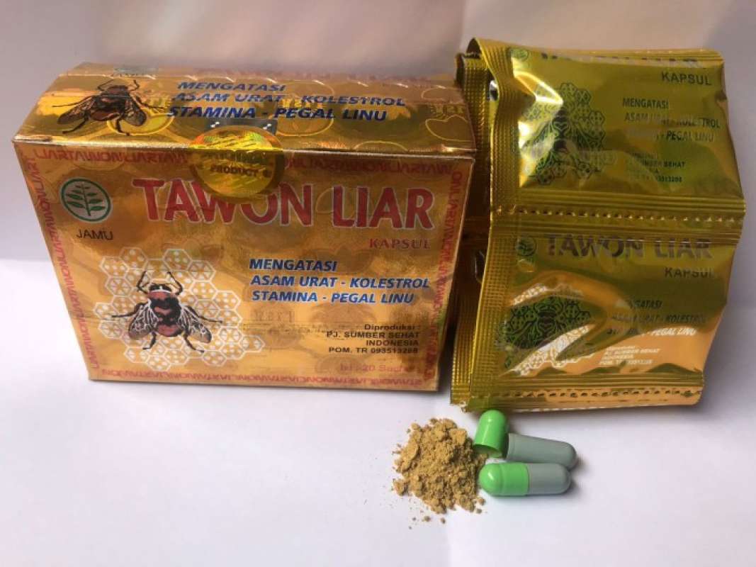 Jual Kapsul Tawon (twl-tawon-liar) Original Hologram Asli Berkhasiat Di