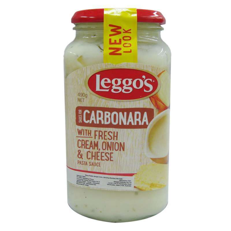 Jual LEGGOS CARBONARA PASTA SAUCE HALAL 490 GR di Seller Hypermart