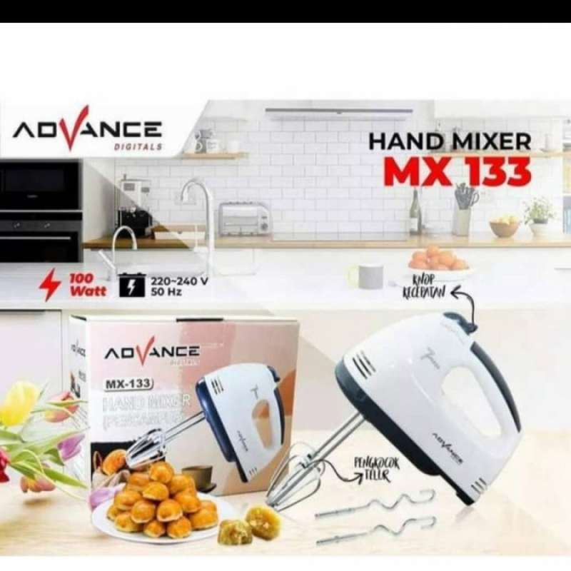 Jual Hand mixer murah Advance Pengaduk adonan kue roti 7 speed di