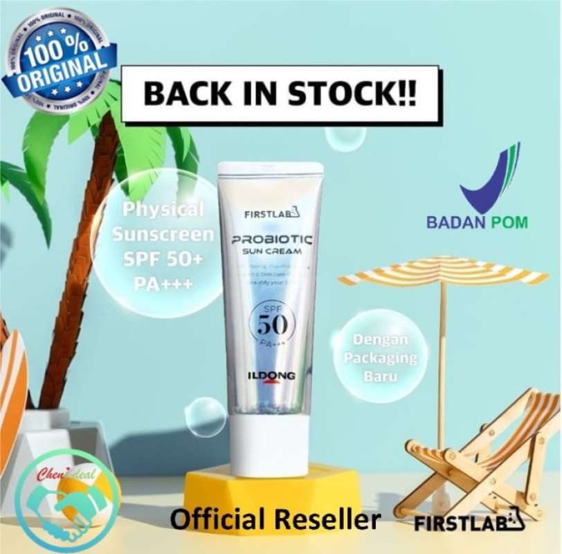 Jual FIRST LAB Probiotic Sun Cream SPF50+ PA++++ (50ml) di Seller Ayu