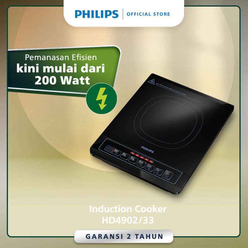 Jual Philips Induction Cooker Hd4902/33 Kompor Listrik 800w Di