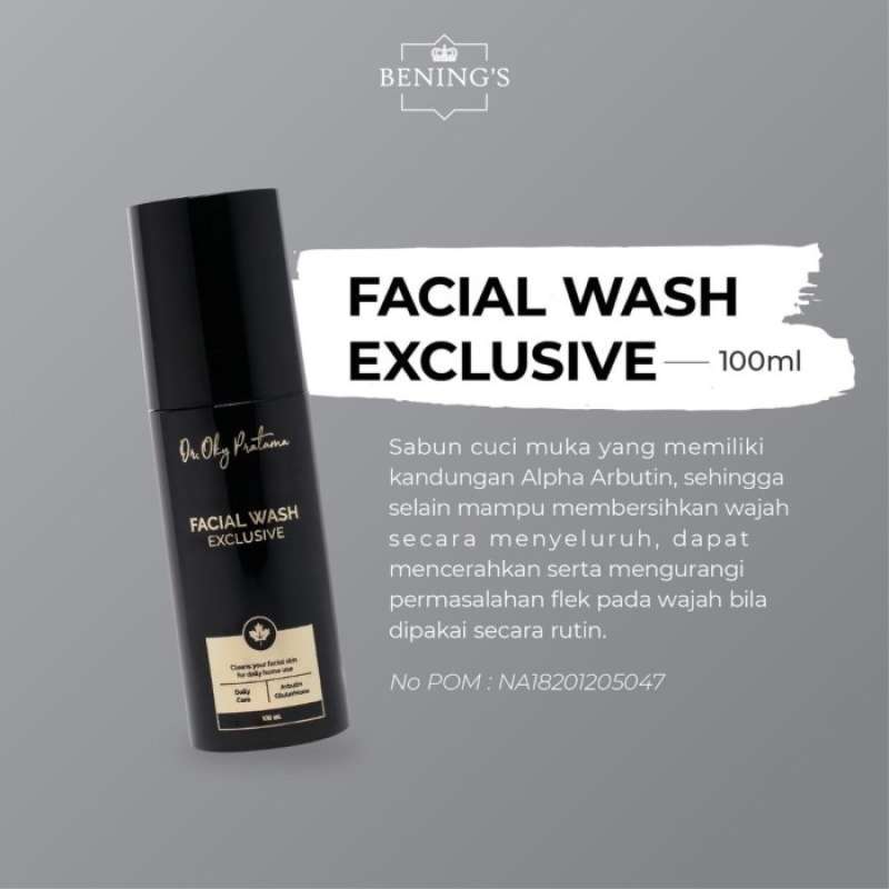 Promo Facial Wash Exclusive / Benings Skincare / Benings Clinic Diskon
