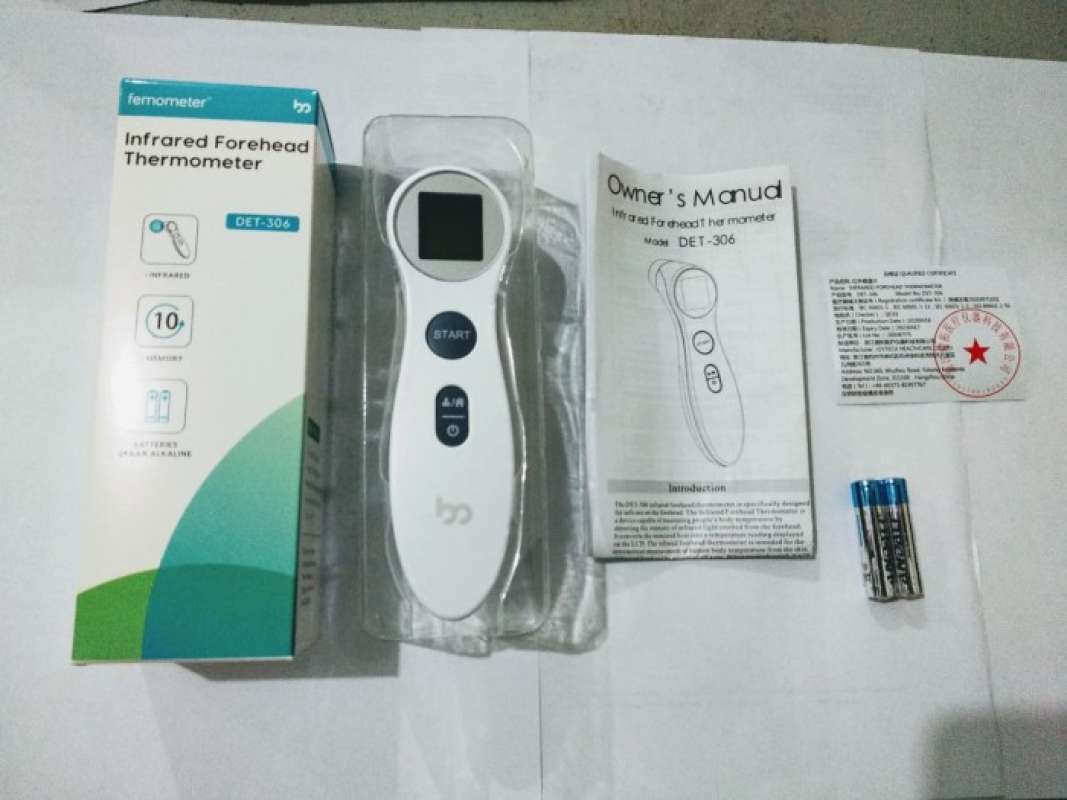 Promo Femometer DET306/Thermo gun/Infrared Thermometer Diskon 23 di