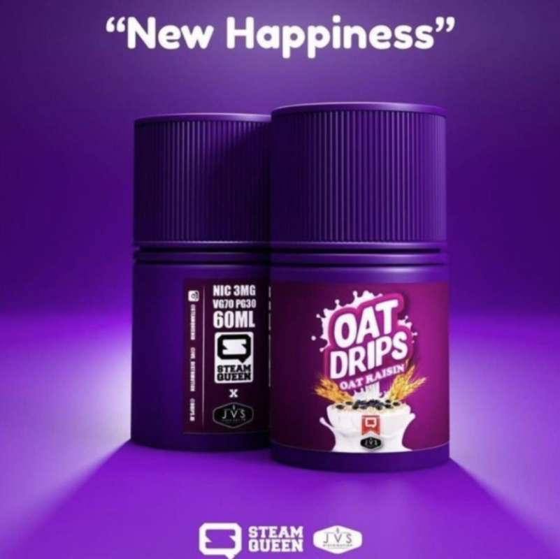 Promo OAT DRIPS V7 3mg 6mg Oat Raisin 60ml Oats Drip OatDrip Kismis promo-oat-drips-v7-3mg-6mg-oat-raisin-60ml-oats-drip-oatdrip-kismis