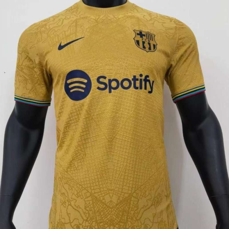 Promo JERSEY BOLA BARCALONA AWAY 2022 2023 VAPORKNITS OFFICIAL L