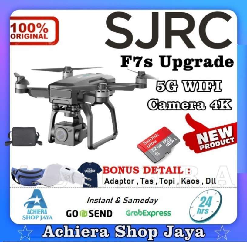 Promo DRONE SJRC BEYONDSKY F7 SPECIAL EDITION GPS 3KM 3AXIS GIMBAL 4K