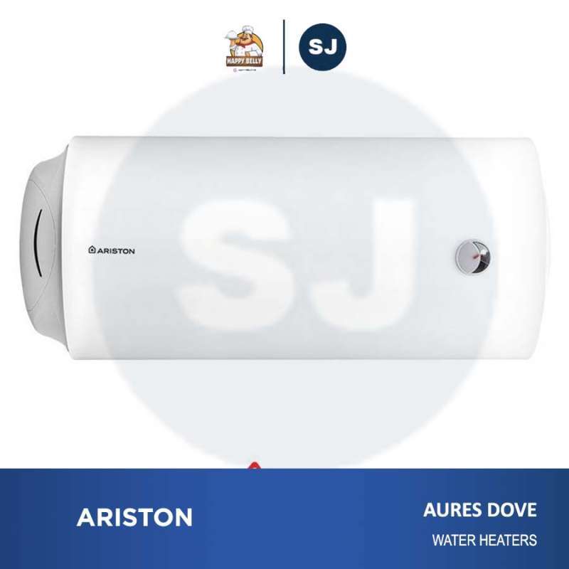 Jual WATER HEATER ARISTON DOVE PLUS 50 LITER HORIZONTAL di Seller Happy