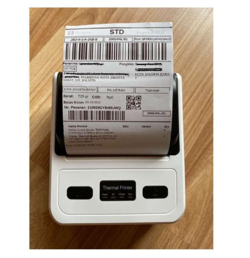 Jual Smartcom Printer Thermal 80mm Bluetooth Usb Printer Resi Alamat ...