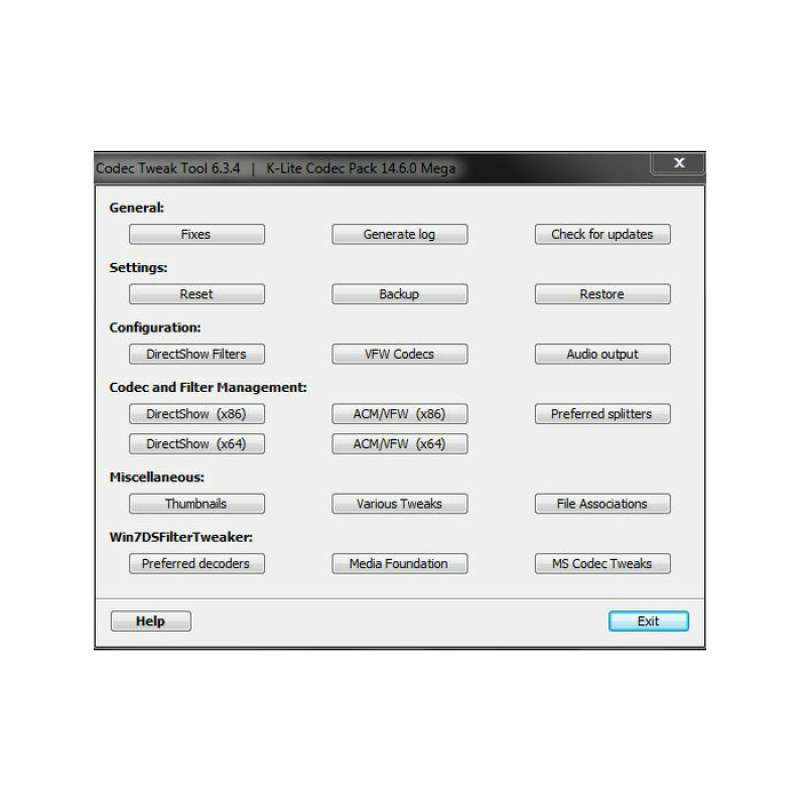 Klite Mega Pack For Windows 10 - Windows 7 Codec Pack 4 2 ...