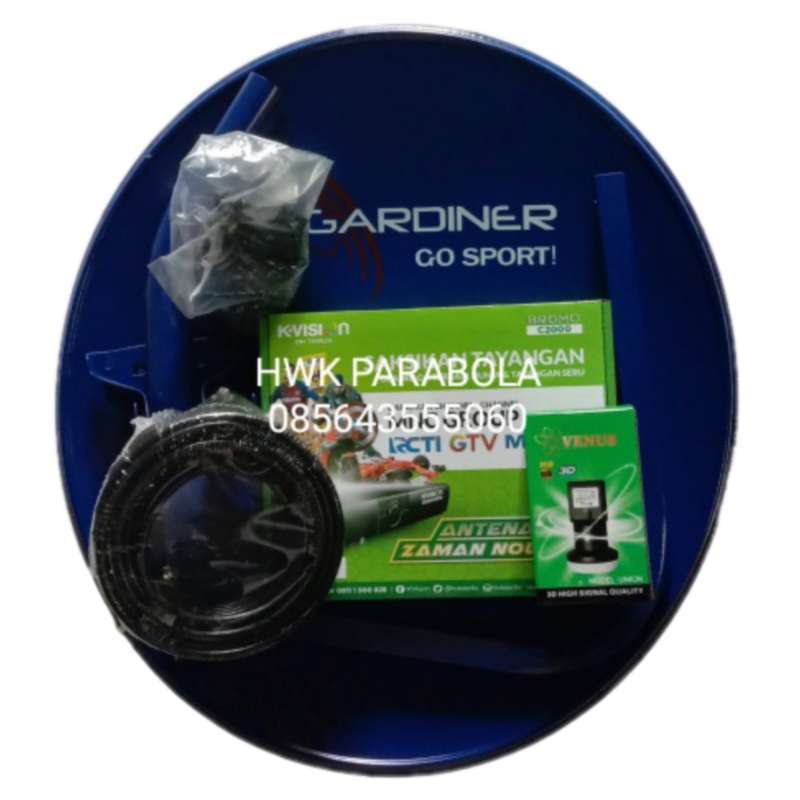 Jual Parabola REKOMENDASI KVision Fullset tinggal pasang di Seller HWK