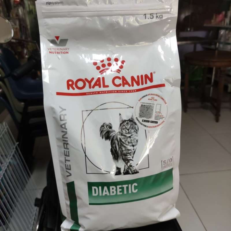 Promo Royal Canin Vet Diabetic Cat 1.5Kg Makanan Kucing Diabetes