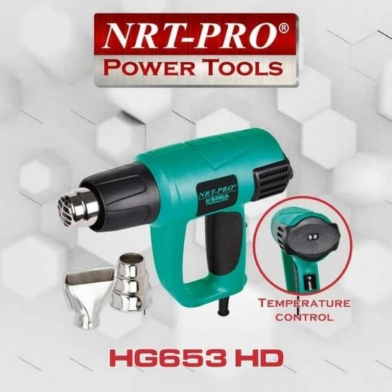 Jual Air Hot Gun Nrtpro Heat Gun Blower Plastik Shrink Kaca Film Pvc