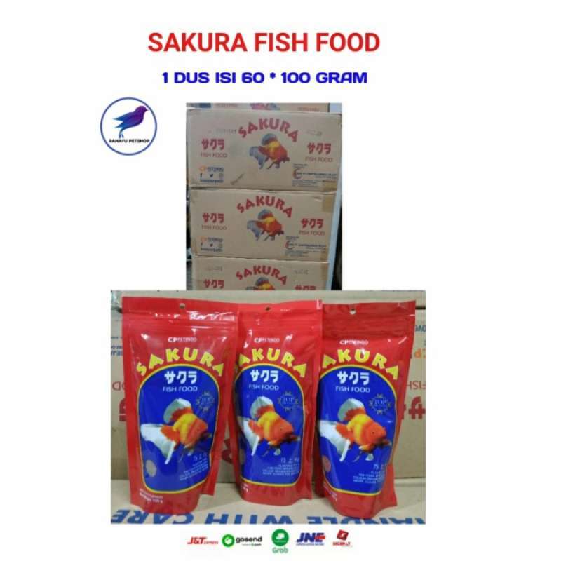 Promo Sakura Fish Food 1 Dus Diskon 23 di Seller Luxa Beauty Kota