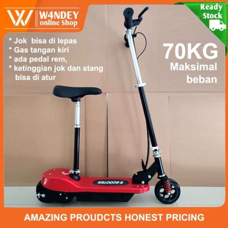 Jual SKuter Elektrik / Listrik Scooter Electric Portable Lipat MAX