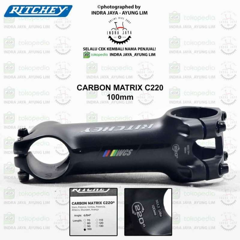 Ritchey - Stem WCS C220 Blatte 110MM | | De Shop Voor Fietsonderdelen En -accessoires