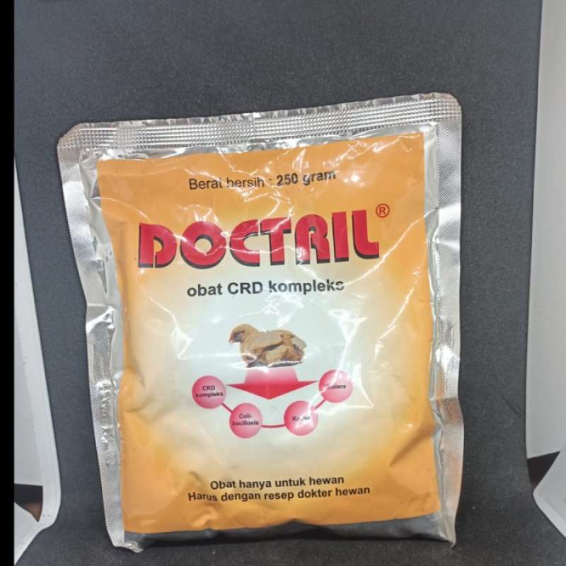 Jual Doctril 250 Gr (Obat Crd Kompleks Pada Unggas) di Seller DENTA PET ...