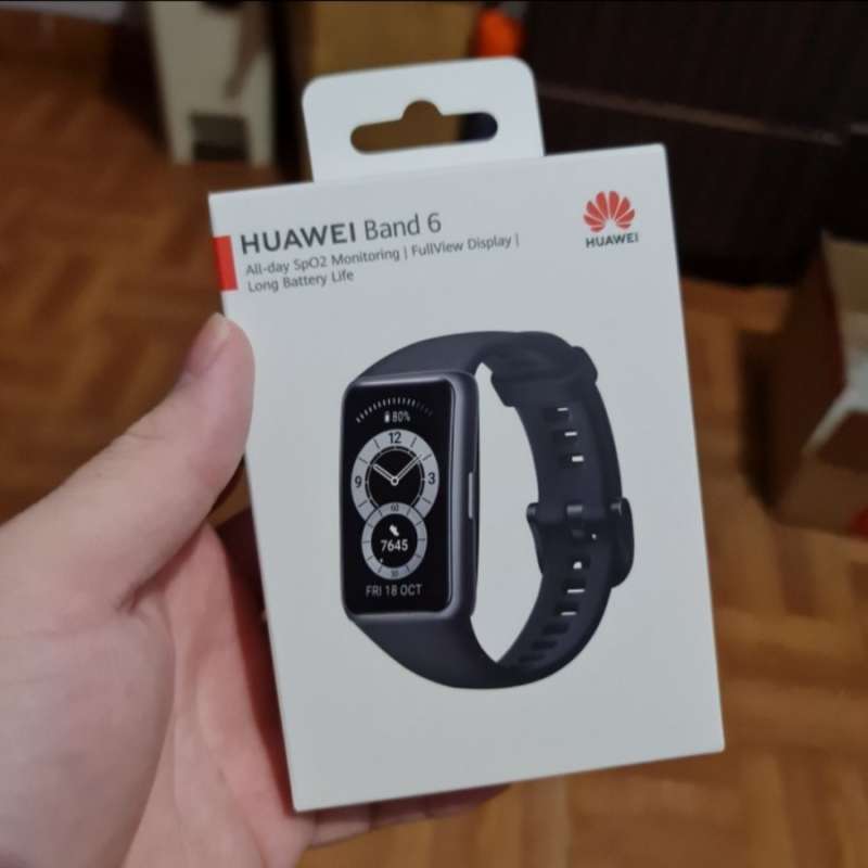 Promo Huawei Band 6 SpO2 Monitoring Smartwatch Garansi Resmi Diskon 10 di Seller ArishaMart