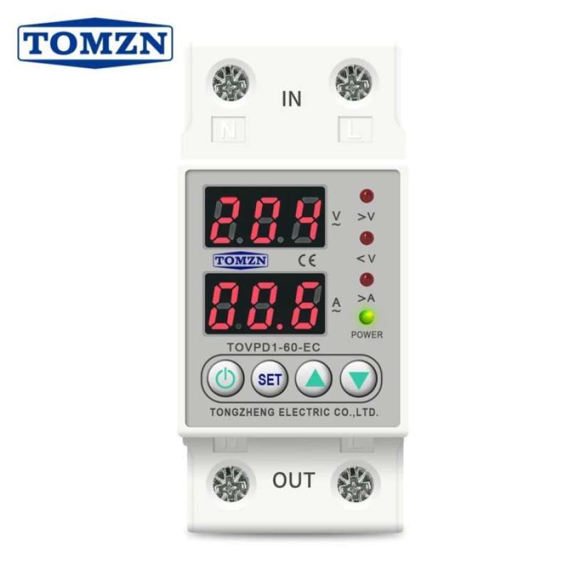 Promo Adjustable Digital Over / Under Voltage, Over Current Protector ...